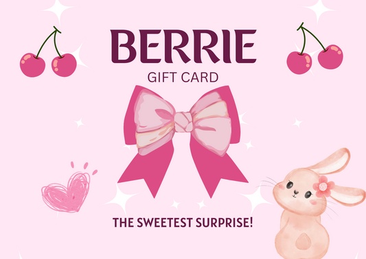 🍓 Berrie Gift Card – The Sweetest Surprise! 🍓